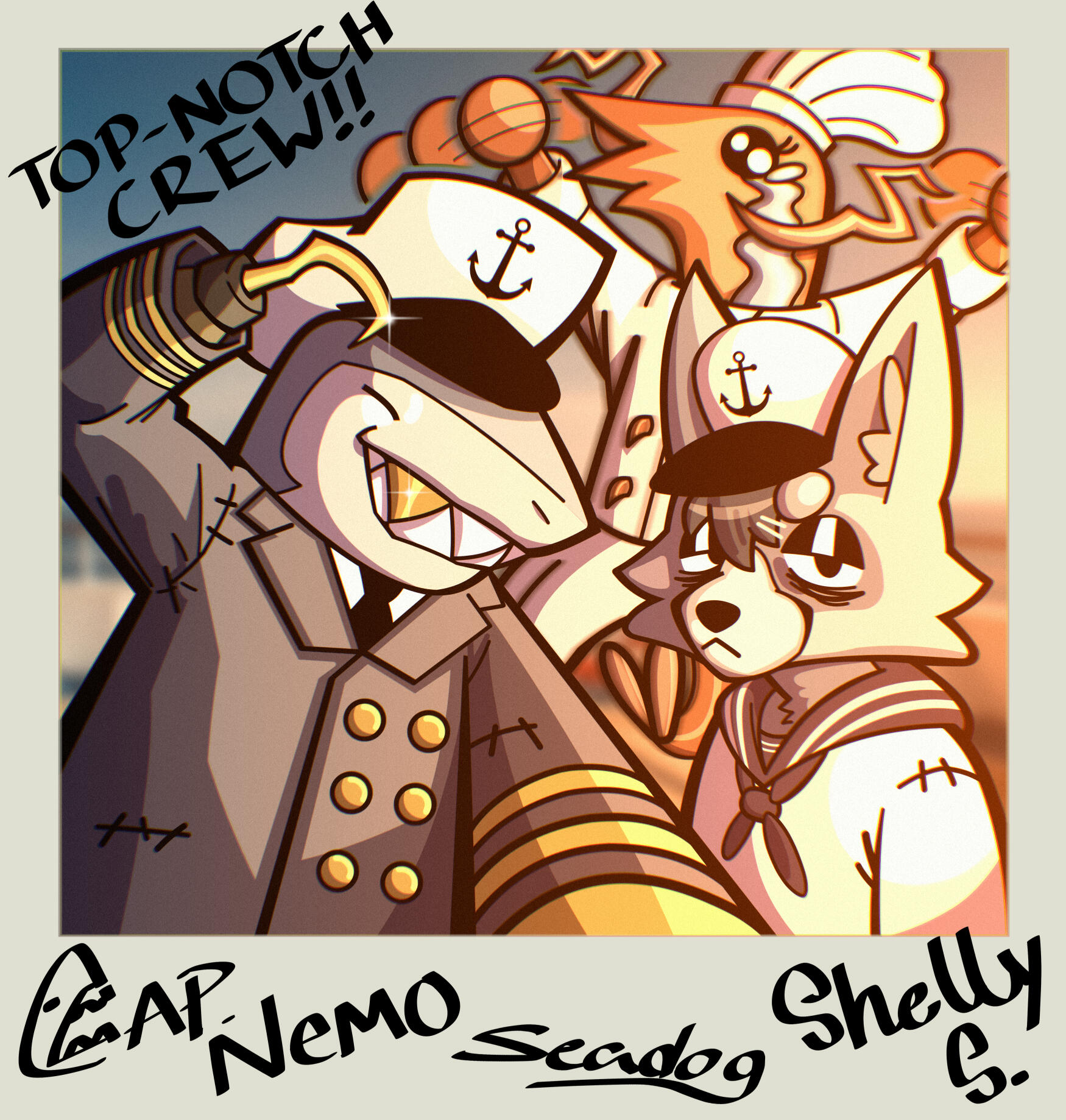 Captain Nemo and Crew