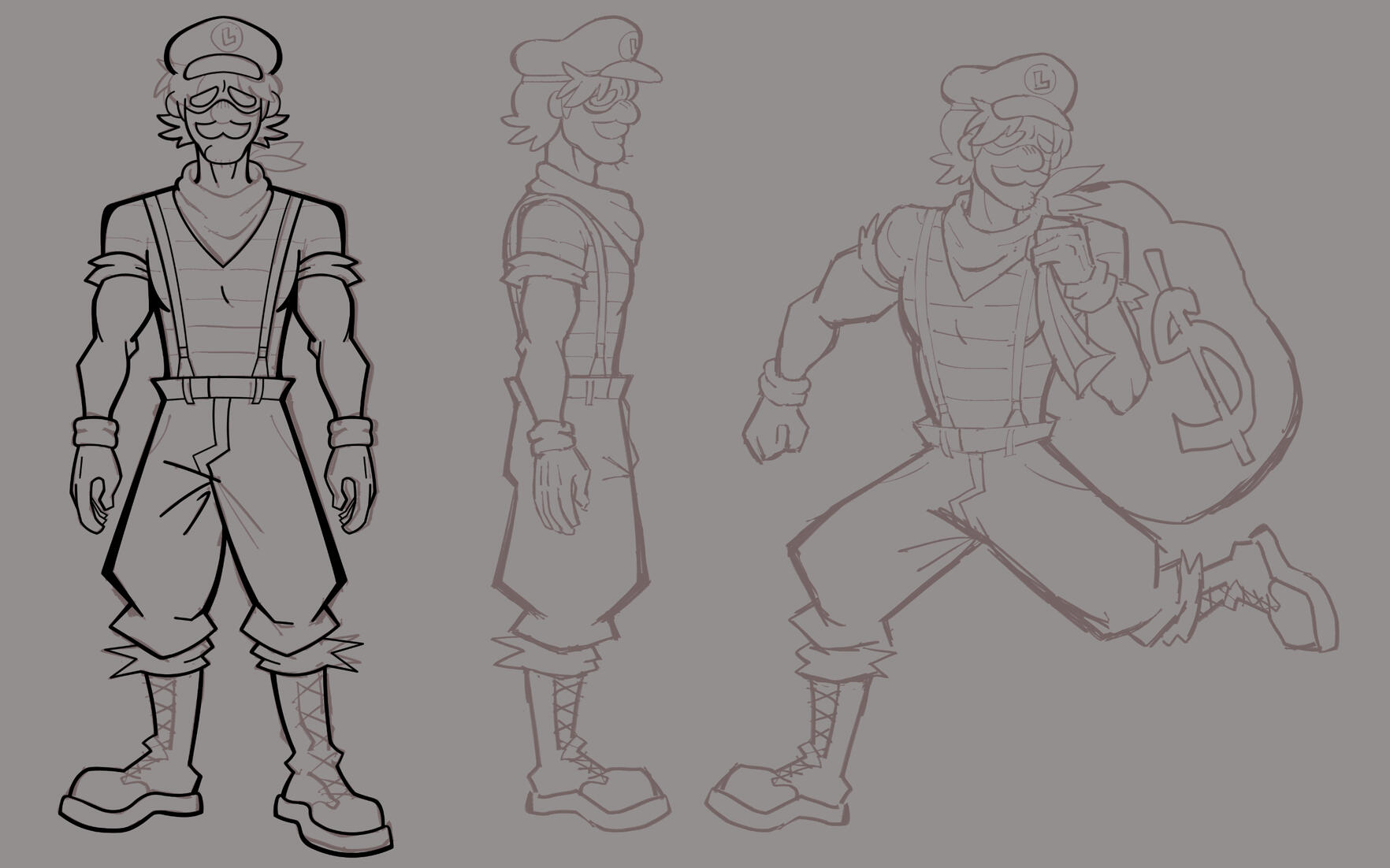 Luigi Robber Concept Redesign