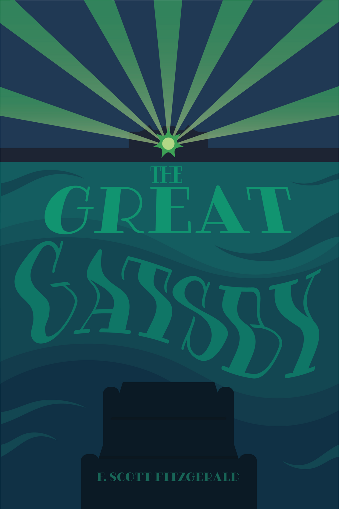 The Great Gatsby Book Cover Design Assignment