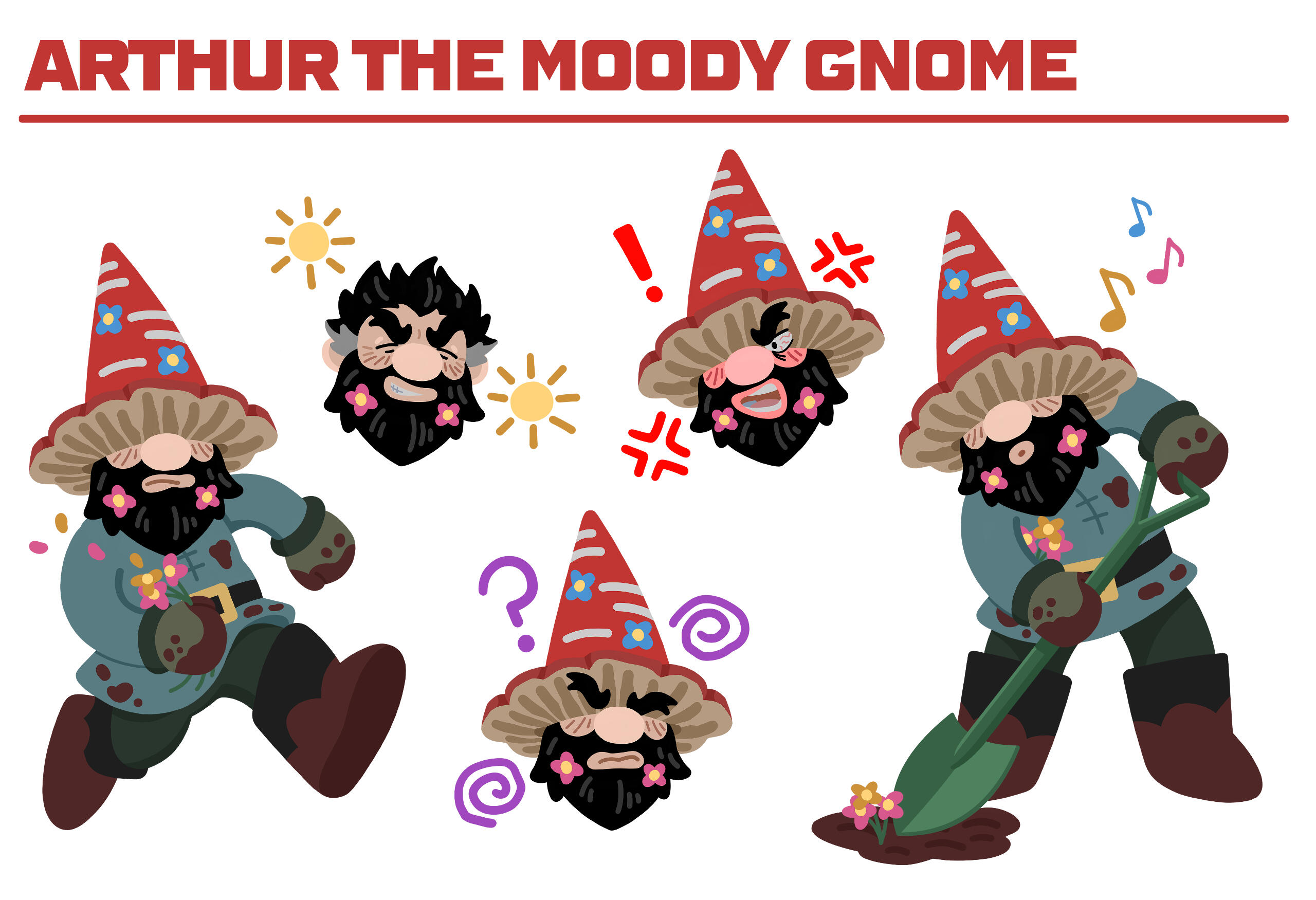 Character Design Final - Moody Gnome